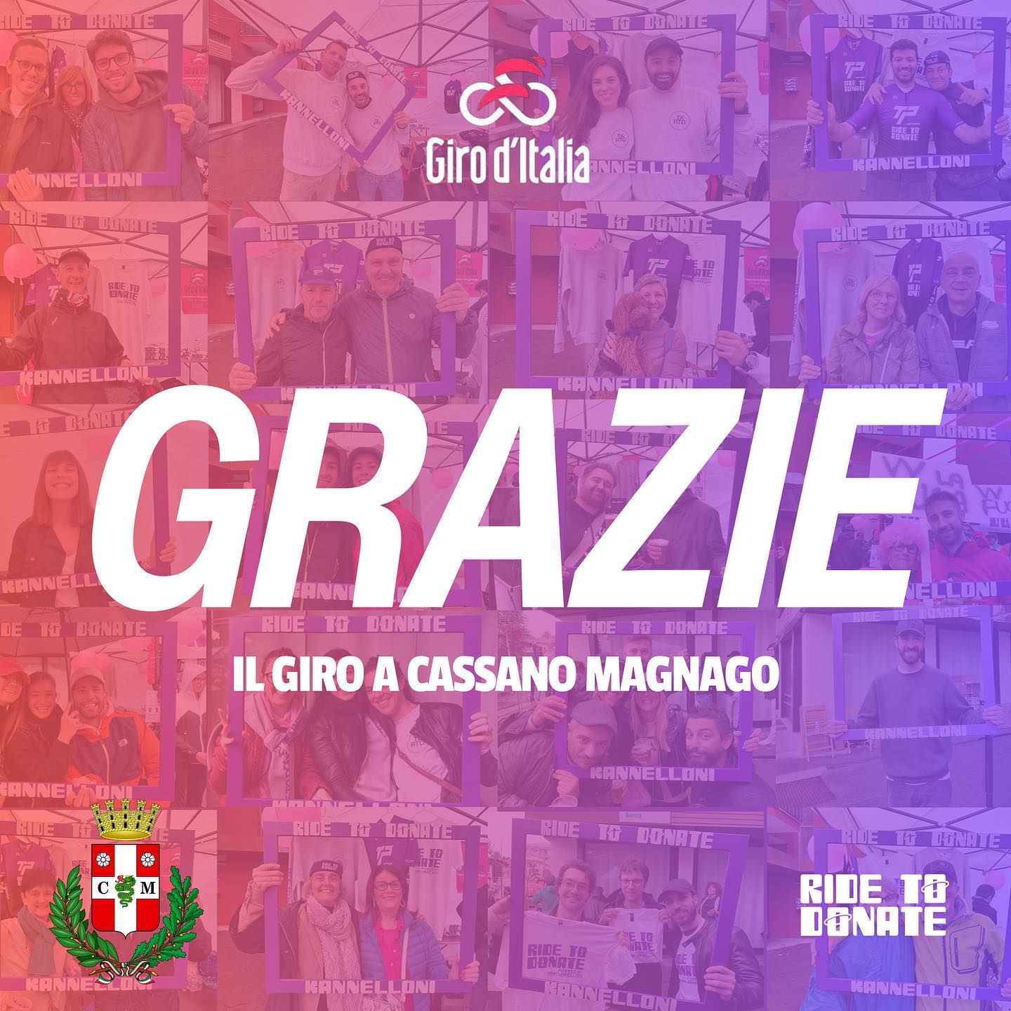 Il Giro d'Italia a Cassano Magnago